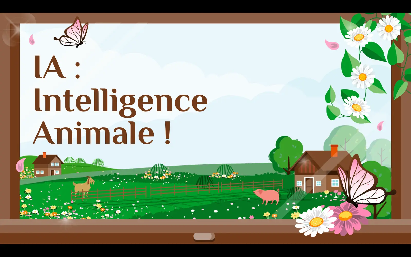 Illustration de la conférence IA : Intelligence Animale